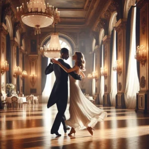 Ballroom Dances Foxtrot dancers