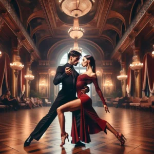 tango dancers